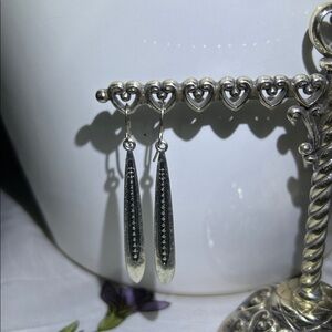 Elegant Silver Dangle Earrings